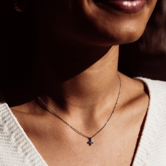 Coptic Cross Mini Necklace