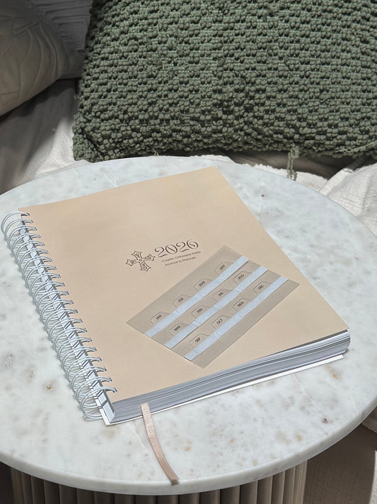 Bundle - A4 Spiral Bound - 2026 Coptic Orthodox Daily Journal & Planner (Australia) + Month tabs